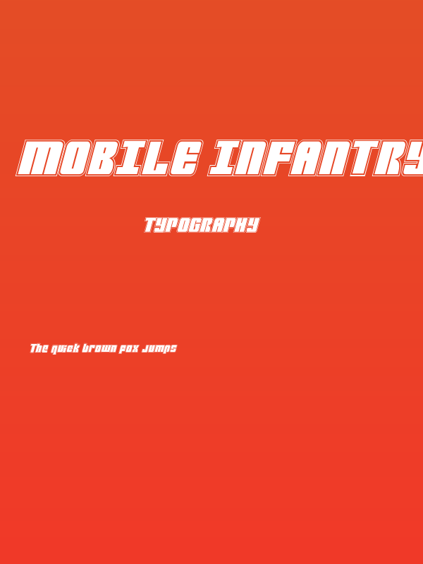Mobile Infantry Academy Italic Poster