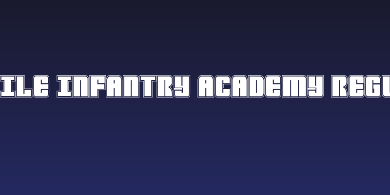 Mobile Infantry Academy Regular Social Header
