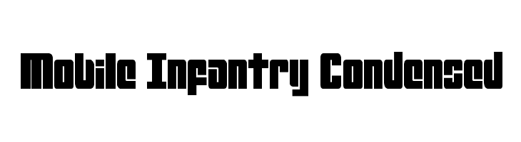 Mobile Infantry Condensed  नि: शुल्क फ़ॉन्ट्स डाउनलोड