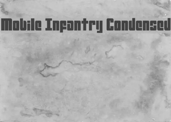 Mobile Infantry Condensed Example 3