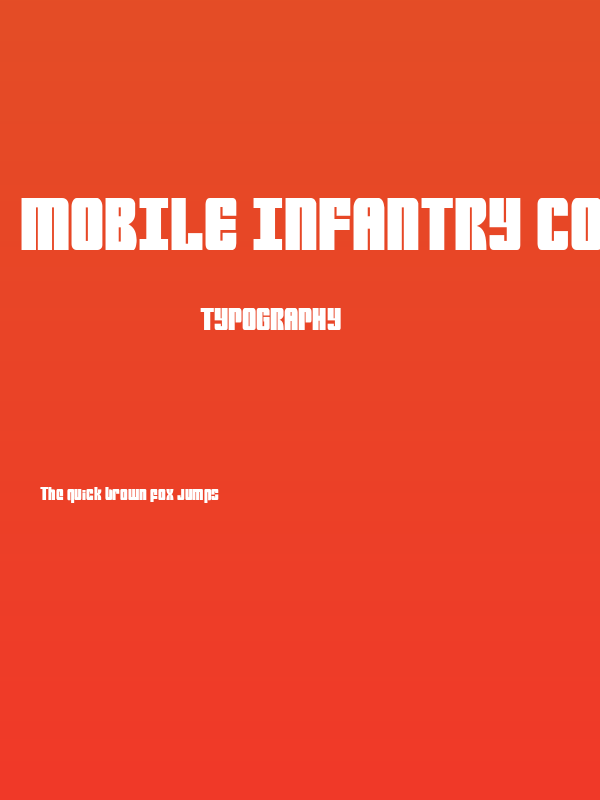 Mobile Infantry Condensed Poster