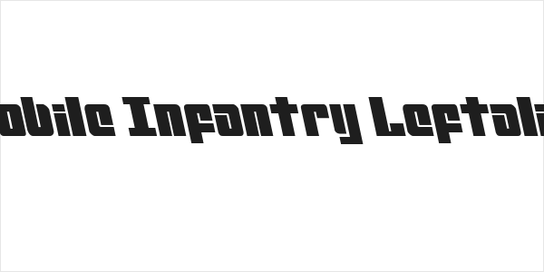 Mobile Infantry Leftalic Logo
