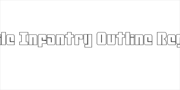 Mobile Infantry Outline Regular Logo