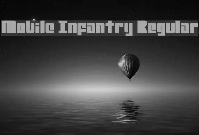Mobile Infantry Regular Example 1