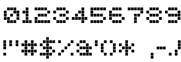 Mobile Man Font OTHER CHARS