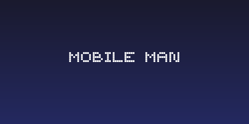 Mobile Man Social Header