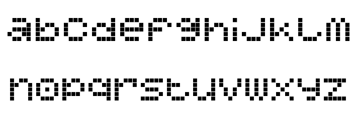 Mobile Man Font LOWERCASE