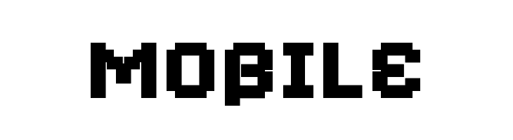 Mobile Font