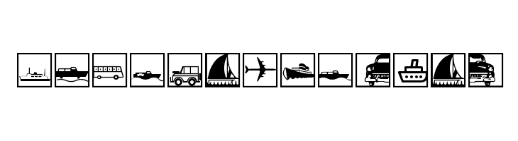 MobileSquares Font