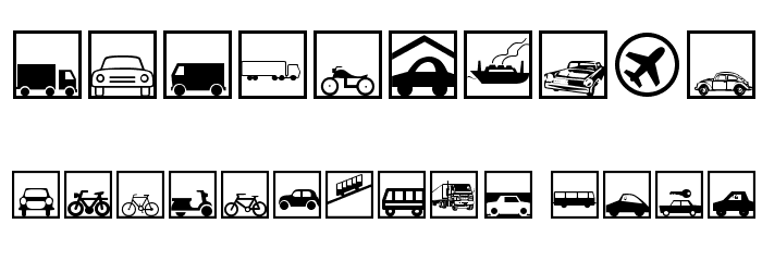MobileSquares Font OTHER CHARS