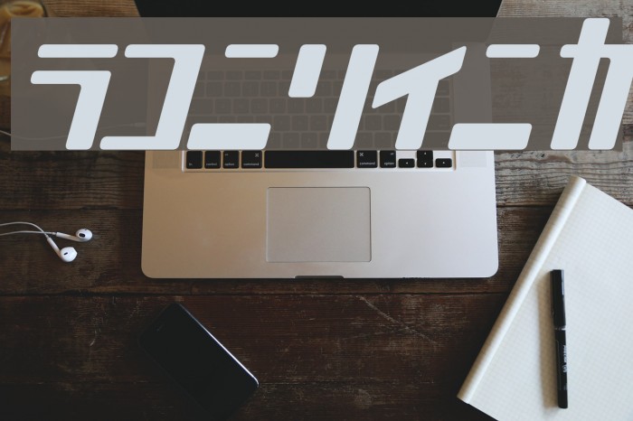 MobileSuit Font examples
