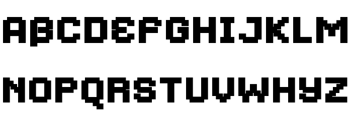 Mobile Font LOWERCASE