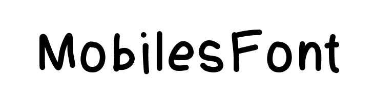 MobilesFont  Free Fonts Download