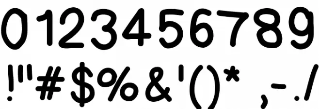 MobilesFont Font OTHER CHARS