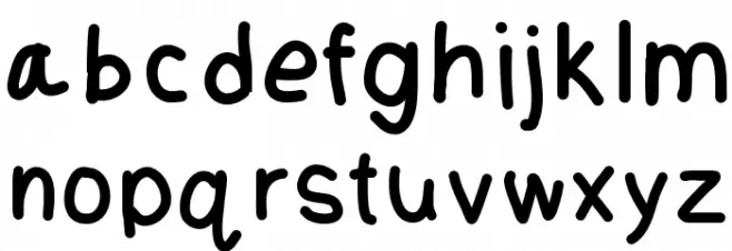 MobilesFont फ़ॉन्ट लोअरकेस
