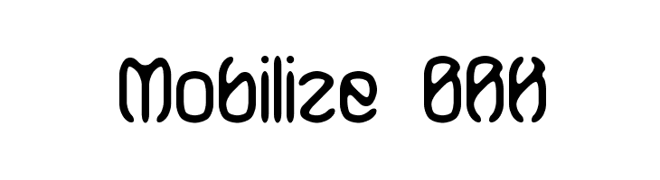 Mobilize BRK  Frei Schriftart Herunterladen