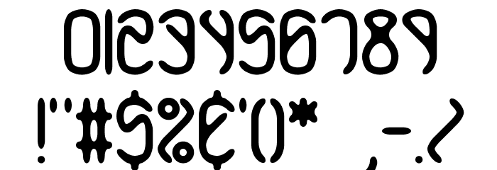 Mobilize BRK Font OTHER CHARS