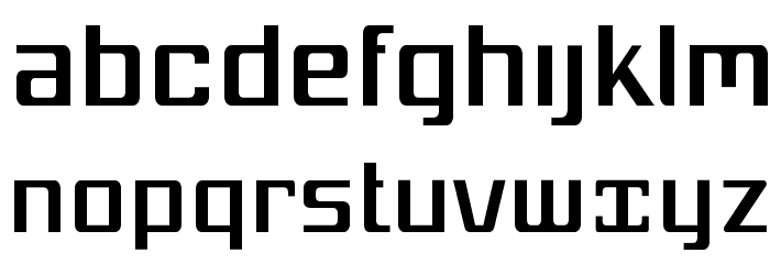 MobitaleCnd Font LOWERCASE