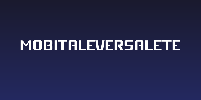 MobitaleVersalete Social Header