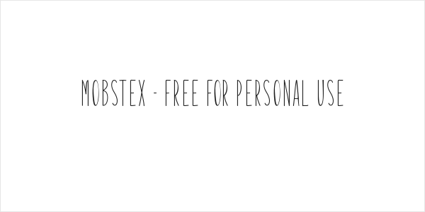 Mobstex - Free For Personal Use Logo