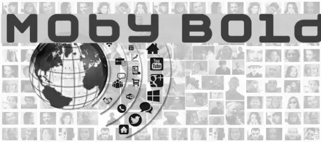 Moby Bold Шрифта examples