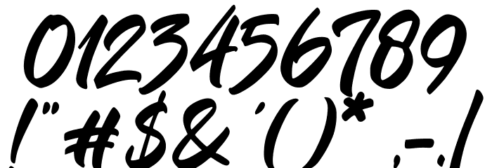 Moby DIck Font OTHER CHARS