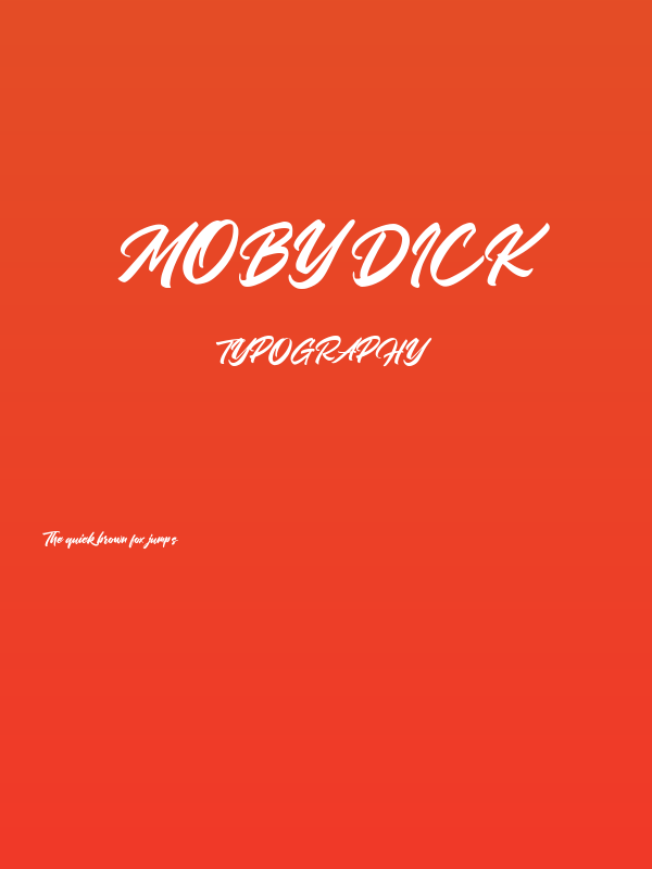 Moby DIck Poster