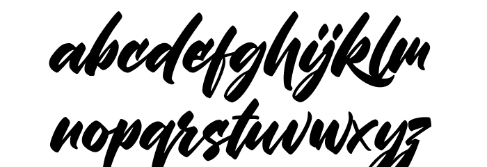 Moby DIck Font LOWERCASE