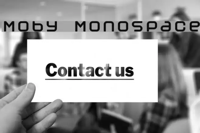 Moby Monospace Example 1
