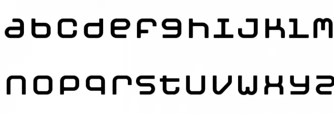 Moby regular Polices MINUSCULES
