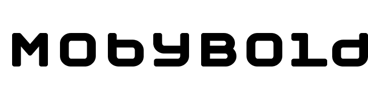 MobyBold  Frei Schriftart Herunterladen