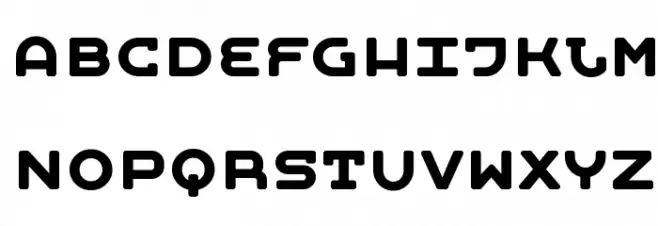 MobyBold Шрифта ВЕРХНИЙ
