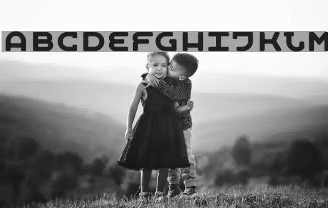 MobyBold Font examples