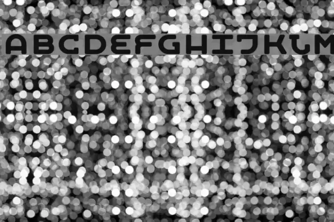 MobyBold Font examples