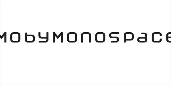 MobyMonospace Logo