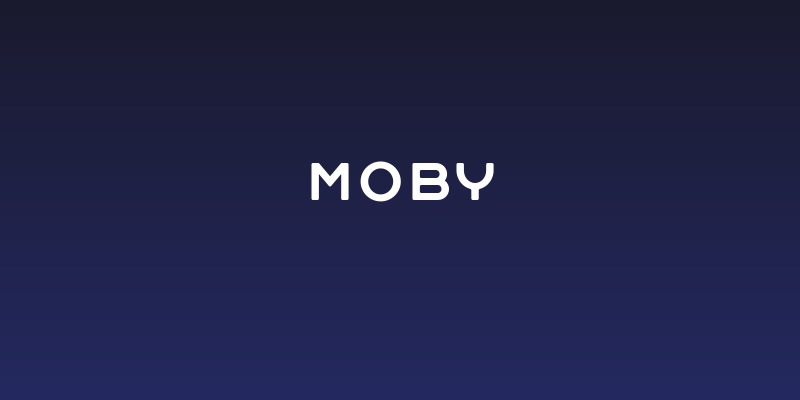 Moby Social Header