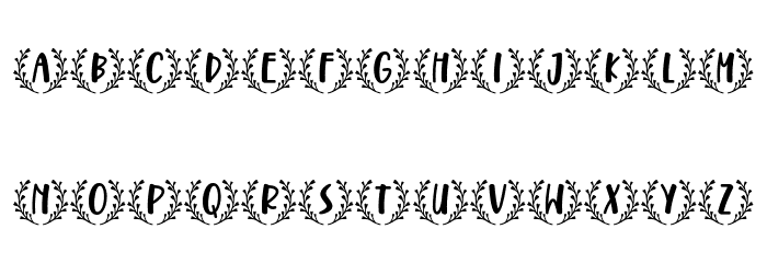 Moca Font LOWERCASE