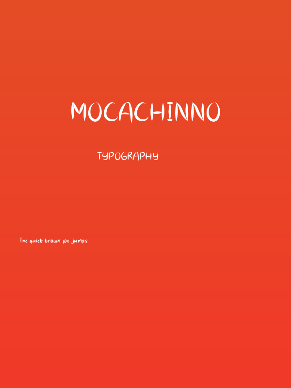 Mocachinno Poster