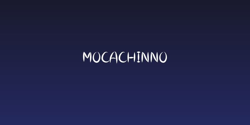 Mocachinno Social Header
