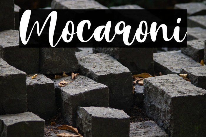 Mocaroni Example 1