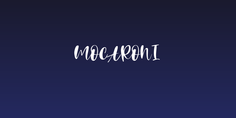 Mocaroni Social Header