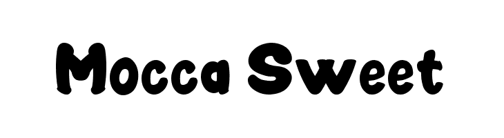 Mocca Sweet  Free Fonts Download