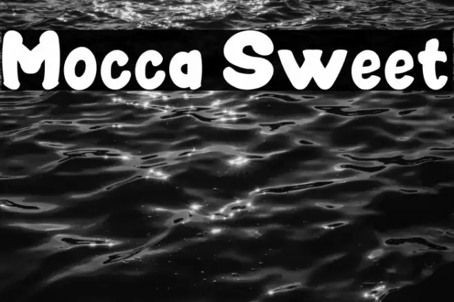 Mocca Sweet Font examples