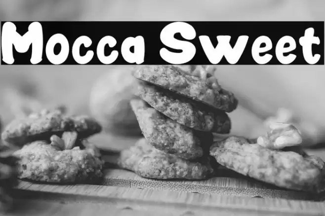 Mocca Sweet Font examples