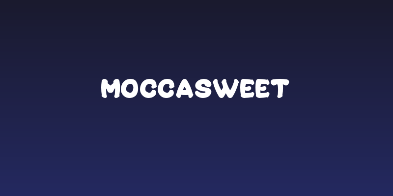 MoccaSweet Social Header