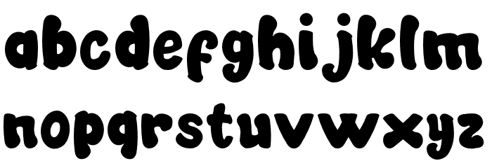 MoccaSweet Font LOWERCASE