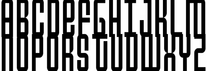 Mocha Condensed Regular Polices MAJUSCULES