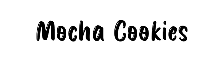 Mocha Cookies  Free Fonts Download