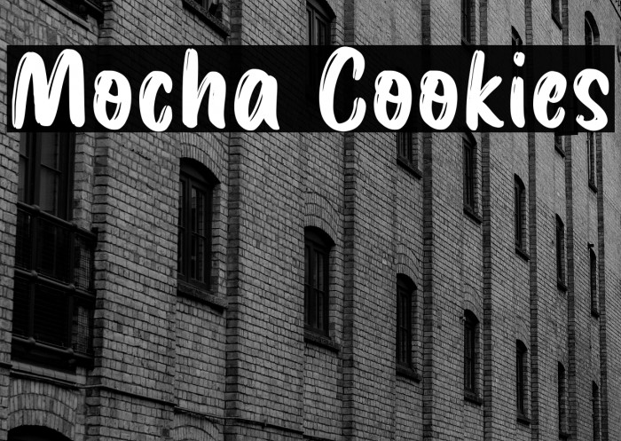 Mocha Cookies Example 3