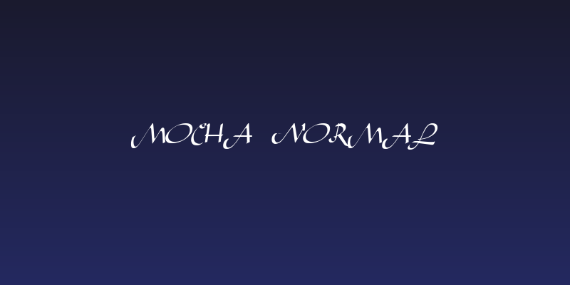 Mocha  Normal Social Header